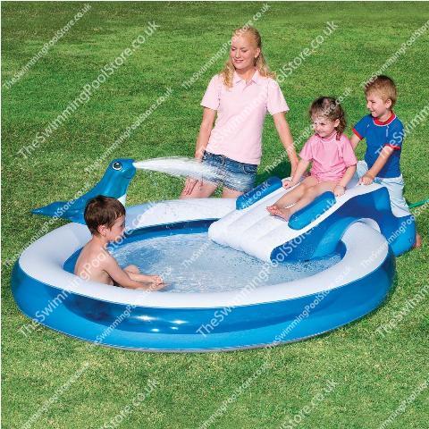 Seal Slide Paddling Pool