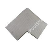 5ft Radius Roman End Corner (Left Hand)