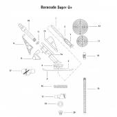 Baracuda Super Genius + Spares